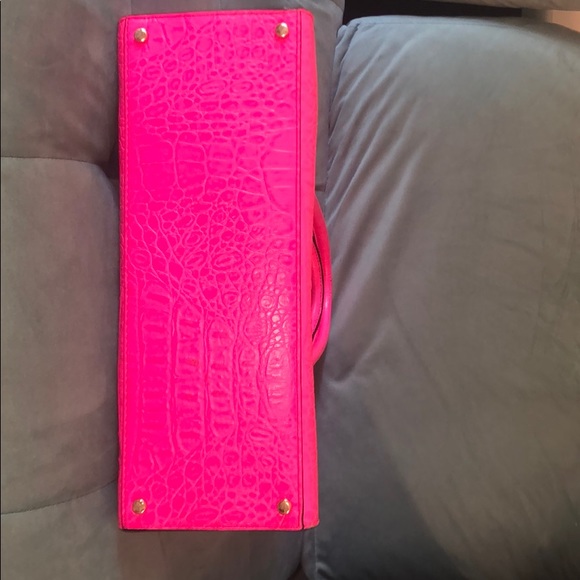 Kate Spade Hot Pink Leather Bag - Picture 6 of 11